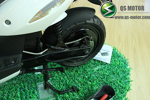 rueda motor de eje único con rim desmontable para scooters eléctricos